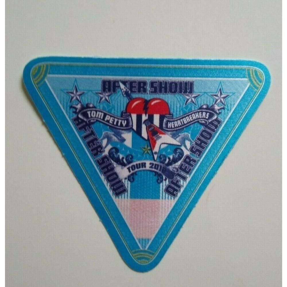 Tom Petty And The Heartbreakers Backstage Pass Original Rock Music 2010 Blue